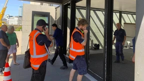 Axtangriff auf das Parlamentsgebäude