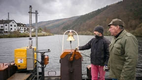 Warum es ein echter Knochenjob ist, Fährmann auf dem Neckar zu sein