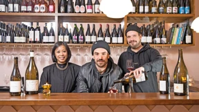 Die Zartbitterschokolade unter den Weinen