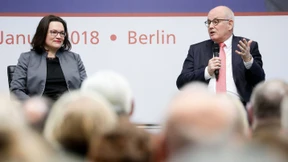 Eine Buchvorstellung wird zur Groko-Werbung