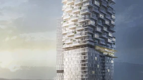 Gläserner Turm in Bockenheim