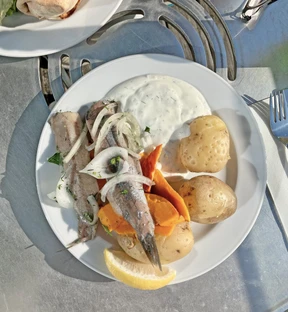 Fisch essen wie die Royals