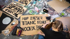 „Wir schwänzen nicht, wir streiken“