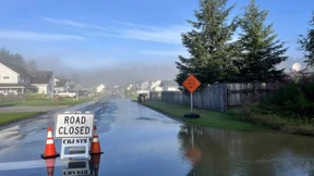Flusspegel des Mendenhall in Alaska steigt auf mehr als fünf Meter