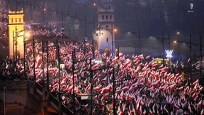 Ein Land feiert sich selbst