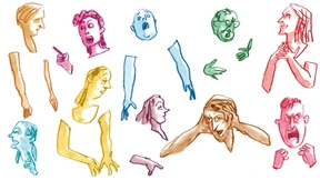 Schauspieler machen immer so ein Theater