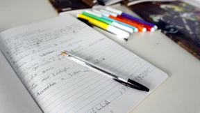 Hilferuf im Hausaufgabenheft