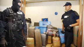 Sieben Tonnen Cannabis am Straßenrand