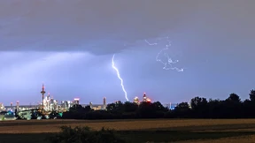 Gewitter verursachen keine größeren Schäden in Hessen