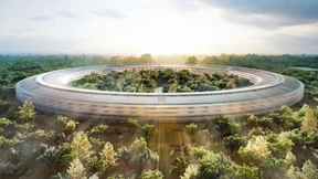 Der Apfel ist gelandet