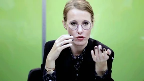 Kandidatin Sobtschak für Sanktionen gegen ihr Land