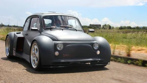 Ein Fiat Marke Frankensteins Monster