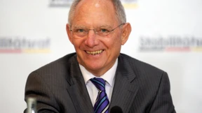Wolfgang Schäuble erhält den Karlspreis 2012