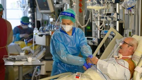 Ein Landkreis mit einer Inzidenz über 850