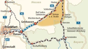 Strecke nach Fulda als Jahrhundertprojekt