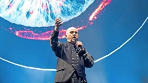 Warnung auf Deutsch, Entertainment auf Englisch