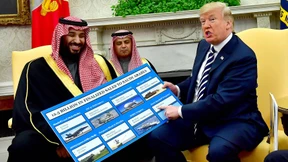 Saudischer Kronprinz bei Trump