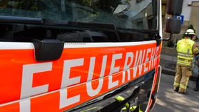 Brand auf Reiterhof in Hofheim