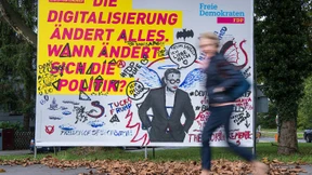 Zerstörte Wahlplakate: Einige Parteien sprechen von mehr Fällen 