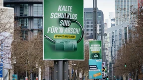 Wahlwerbung, die beleidigt