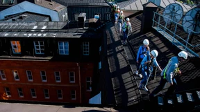 Über den Dächern von Stockholm