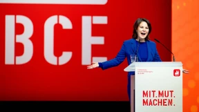 Baerbock in der Höhle der Kohlekumpels