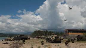 Von Russland besetzt