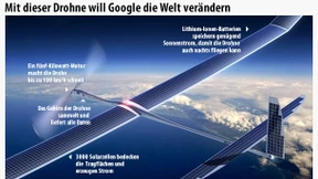 Das Faszinierende an der Google-Drohne