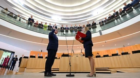 Wallmann an der Spitze des Landtags