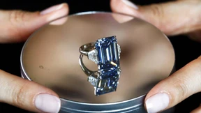 Diamant für fast 60 Millionen Dollar versteigert