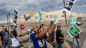 Arbeiter bei General Motors streiken