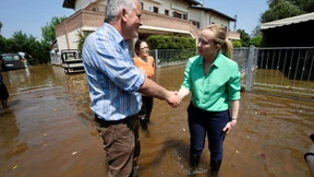 Meloni besucht Katastrophengebiet in Italien