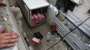 UN-Hilfskonvoi erreicht Ost-Ghuta