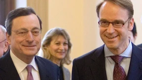 Duell der  Notenbanker