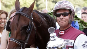 Peter Strooper war der Künstler im Sulky