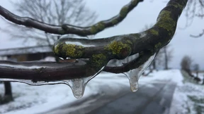 Thermometer fällt auf fast 20 Grad unter den Gefrierpunkt