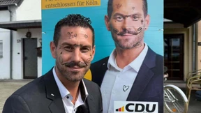 Lokalpolitiker reagieren mit Humor auf beschmierte Wahlplakate
