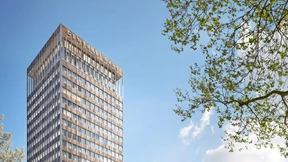 Hochhaus wird für 375 Millionen Euro umgebaut