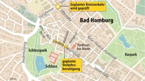 Am Schloss soll Tempo 20 gelten