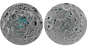 Wo gibt es Wasser auf dem Mond?