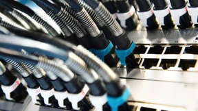 Schaltstelle des Internet