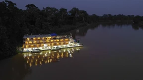 Wenn es Nacht wird auf dem Kongo