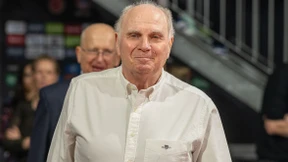 Uli Hoeneß am großen Rad