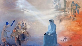 Kunst, die von der Zukunft träumt