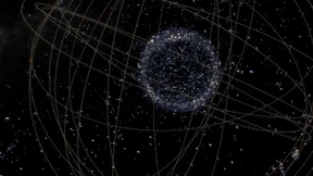 Weltraumschrott gefährdet Satelliten