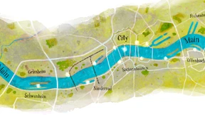 Stadt, Land, Fluss - und vor allem Ufer