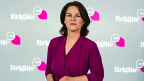 Kanzlerkandidatin im Gegenwind