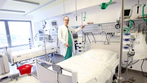 Französische Corona-Patienten in deutschen Kliniken