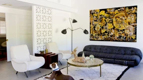 Schwarzweiß-Weberei