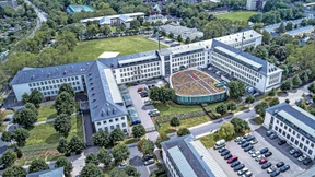 Wie das Militärhospital zum Polizeipräsidium wurde